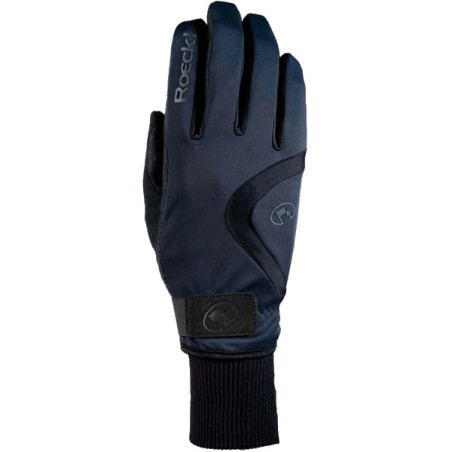Warme damenhandschuhe Roeckl Eno schwarz